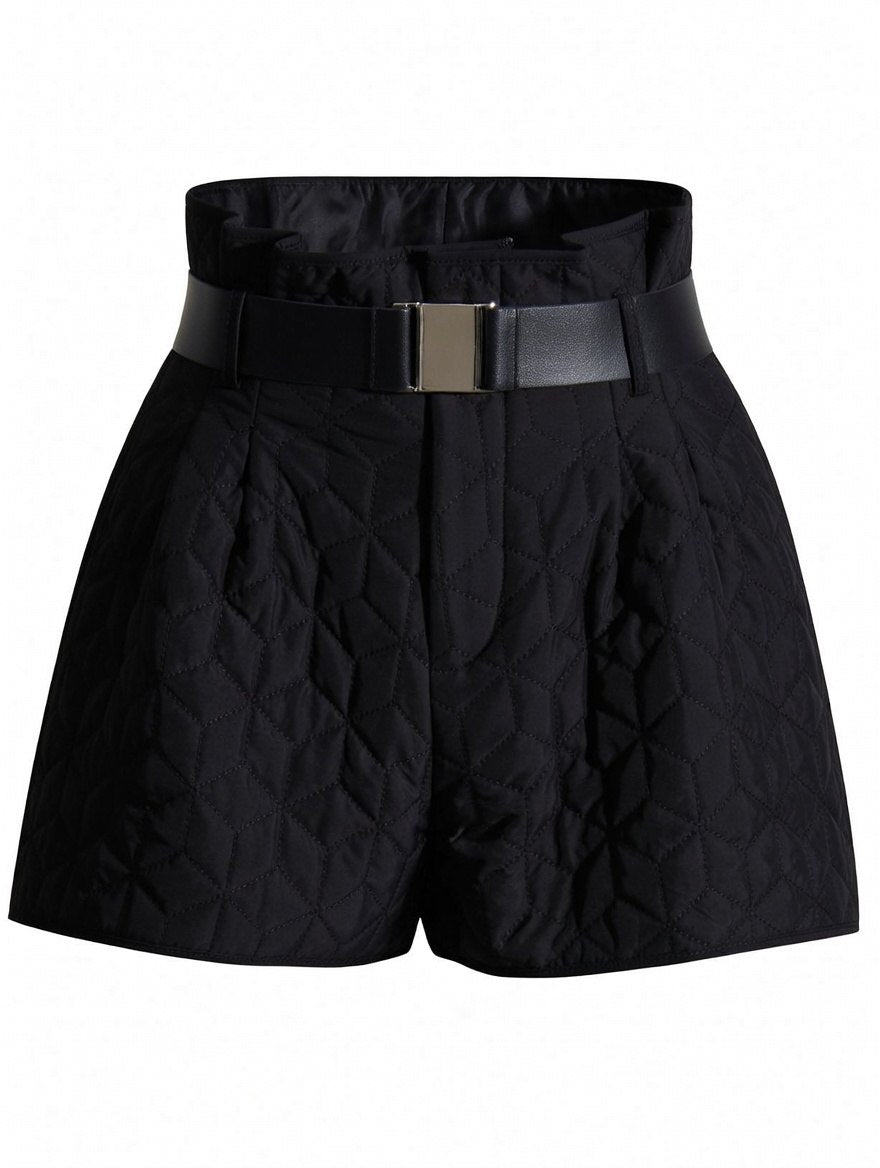 Damen Shorts High Waist – Casual Shorts mit Taschen und Kordelzug