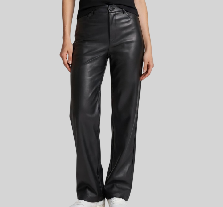 Lederhose mit Fleece-Futter – Elegant & Komfortabel