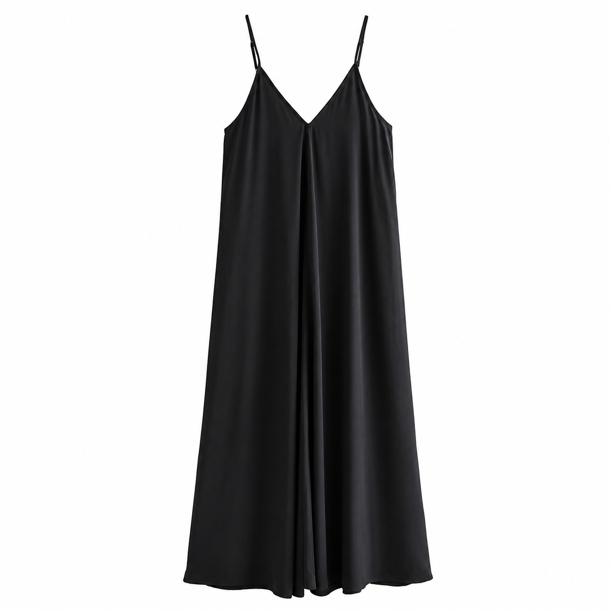 Damen Rückenfreies Slip Maxikleid – Elegantes Drapiertes Sommerkleid