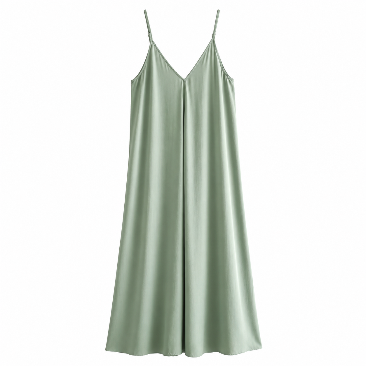Damen Rückenfreies Slip Maxikleid – Elegantes Drapiertes Sommerkleid