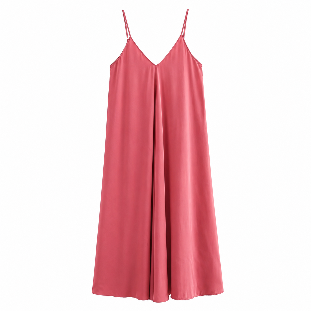 Damen Rückenfreies Slip Maxikleid – Elegantes Drapiertes Sommerkleid
