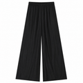 Elegante Damen Weite Hose – High Waist Plissierte Stoffhose