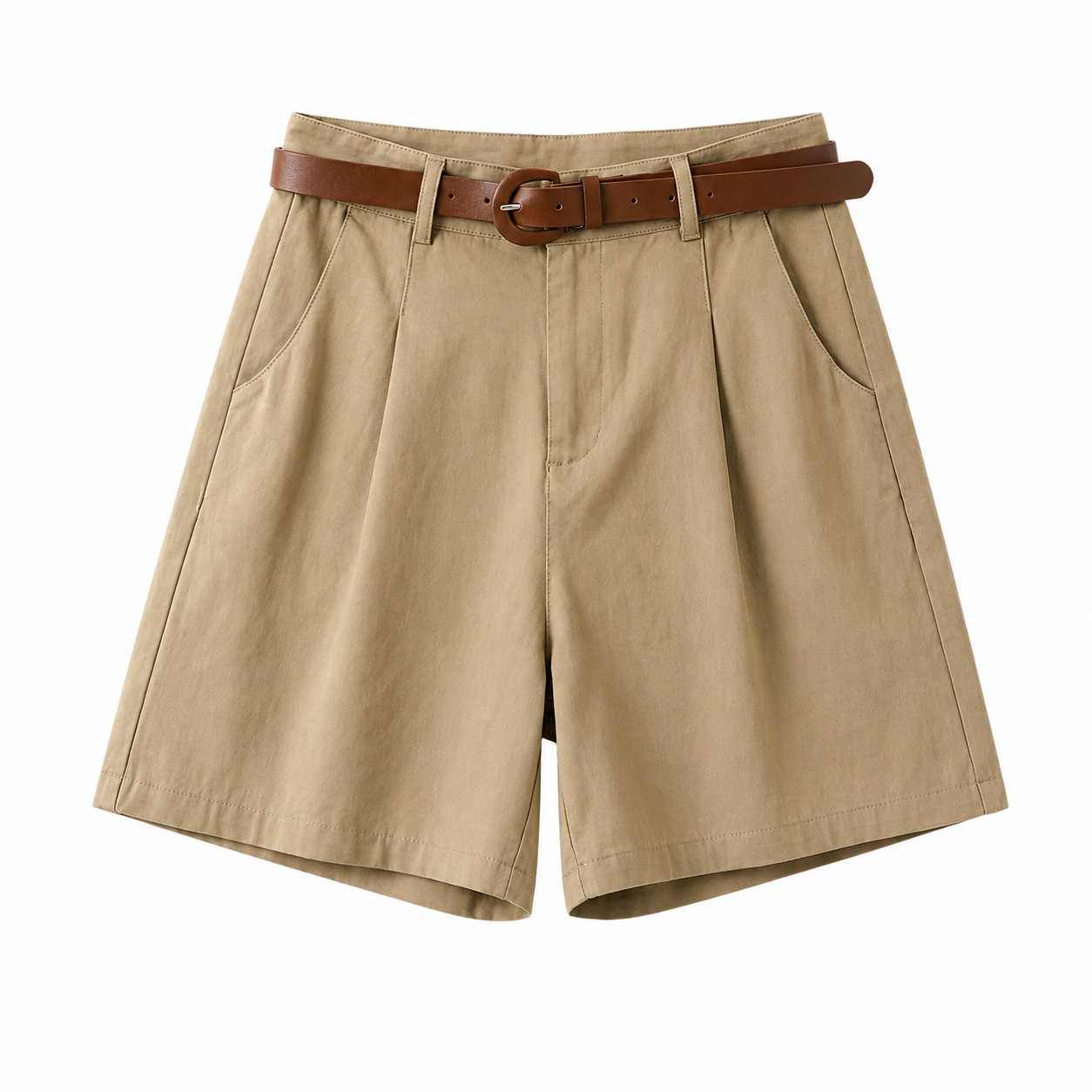Klassische High-Comfort Shorts – Leichtes Baumwoll-Design