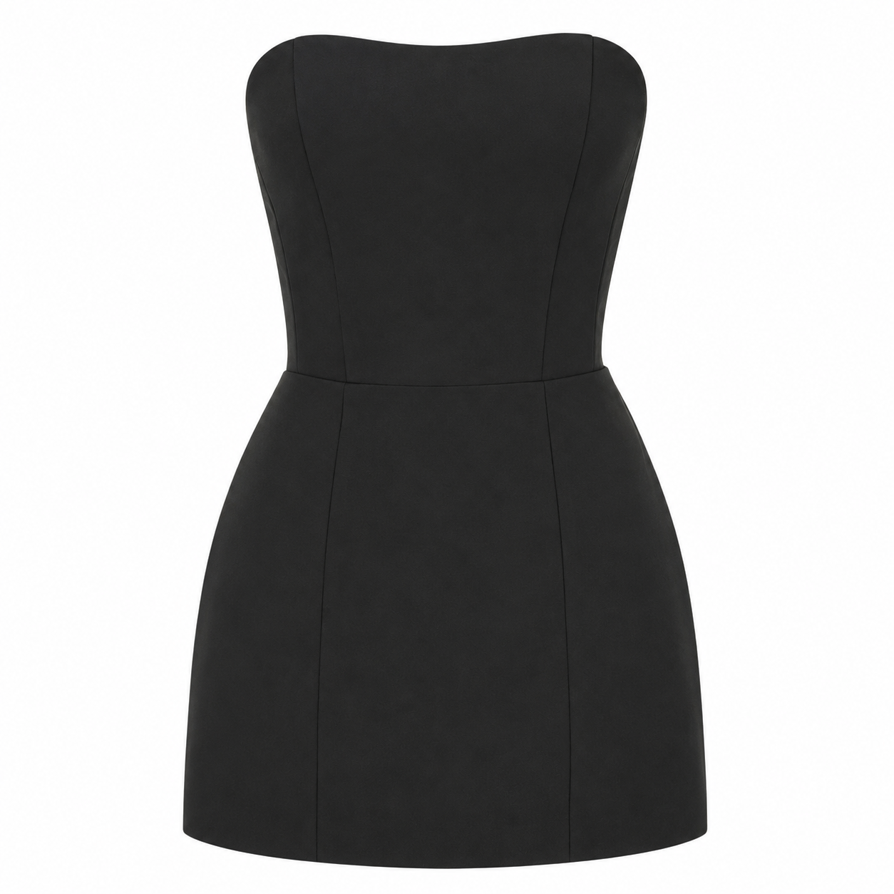 Exklusives Spitzen-Ensemble – Strapless Top mit High-Waist Rock