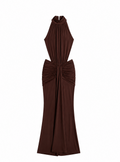 Stilvolles Bodycon Maxikleid mit Off-Shoulder Design