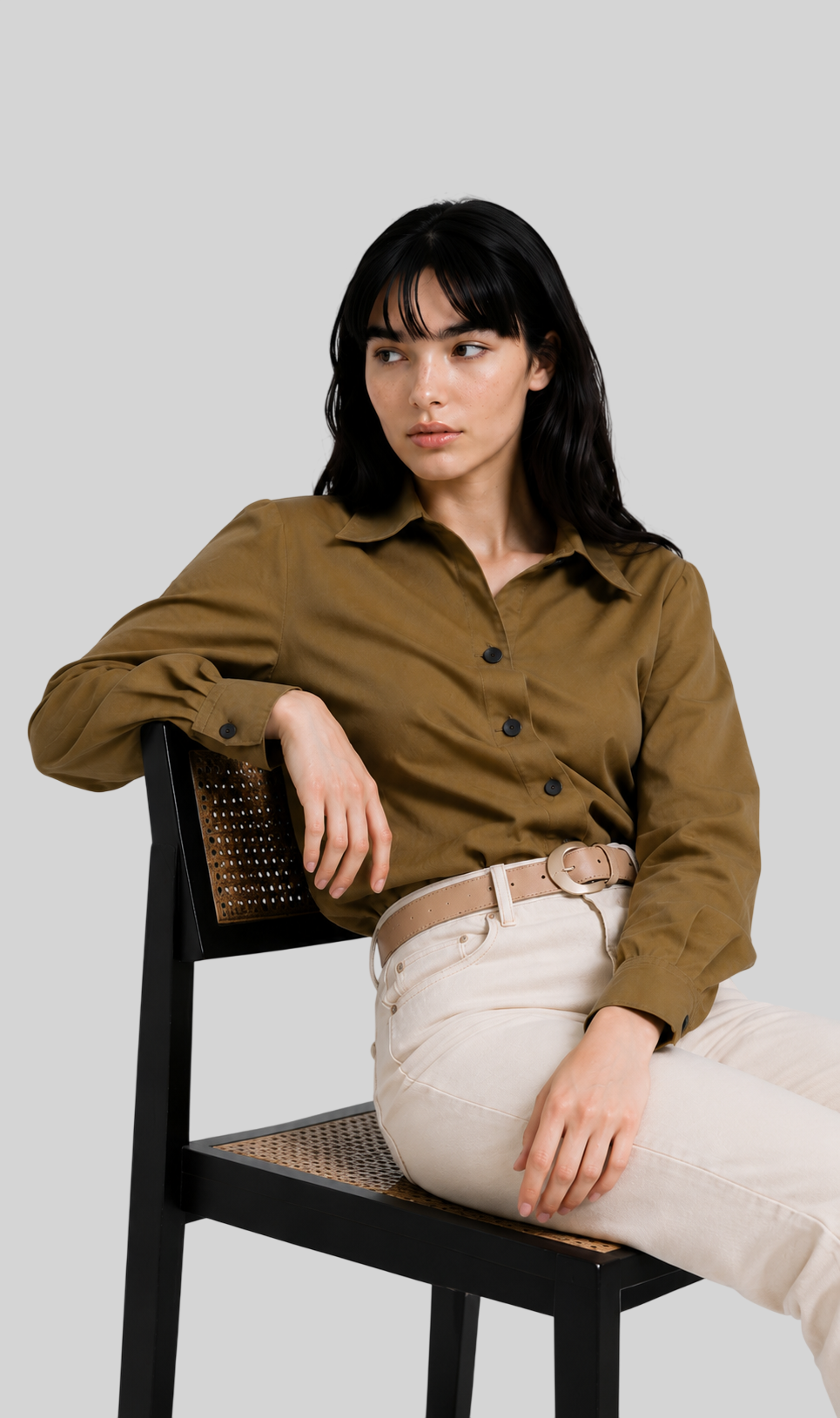 Oversized Damen-Bomberjacke mit Plissee-Details – moderne Langarmjacke für den Alltag