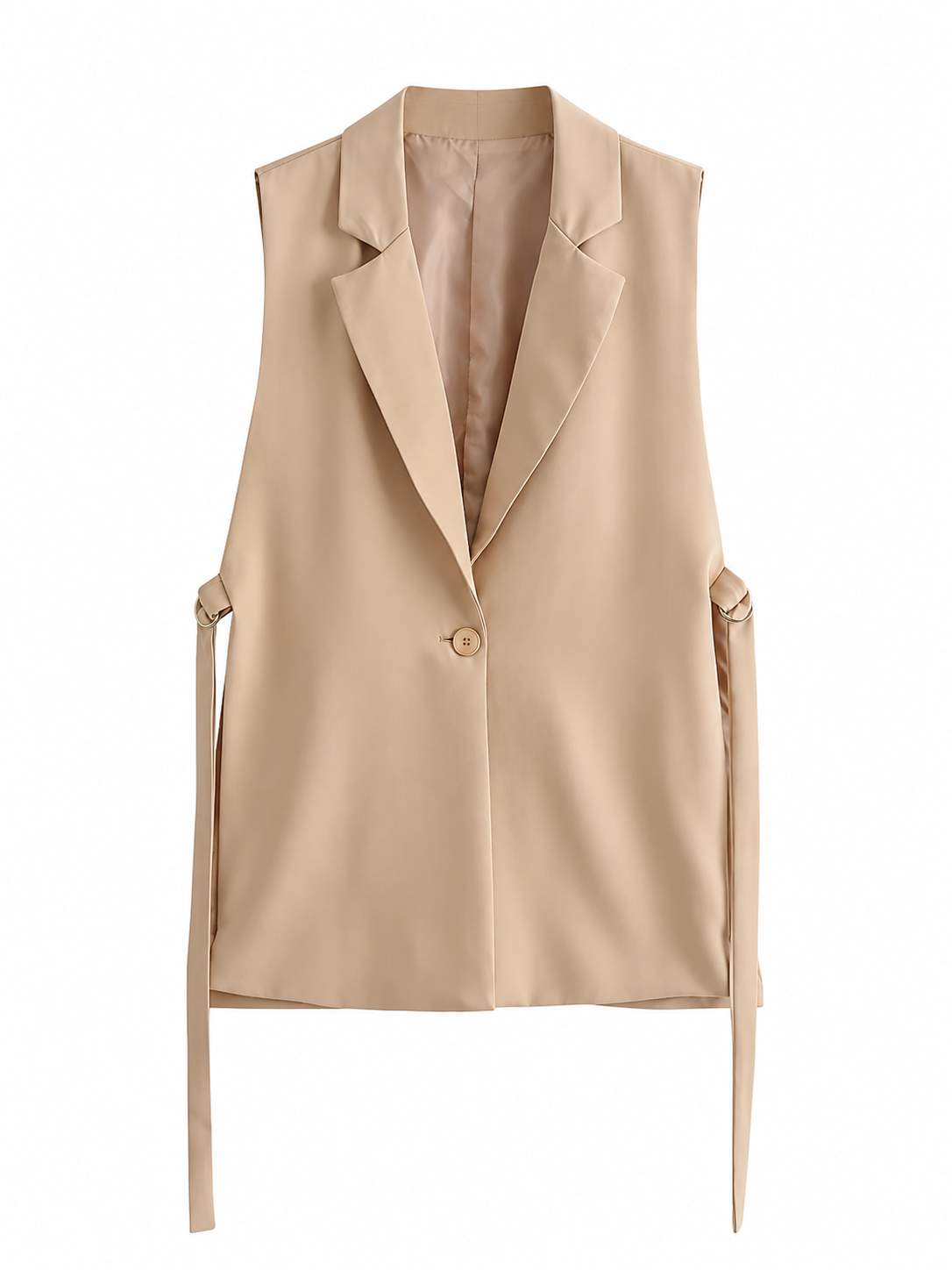 Damen Weste mit Knöpfen – Ärmellos & Elegant