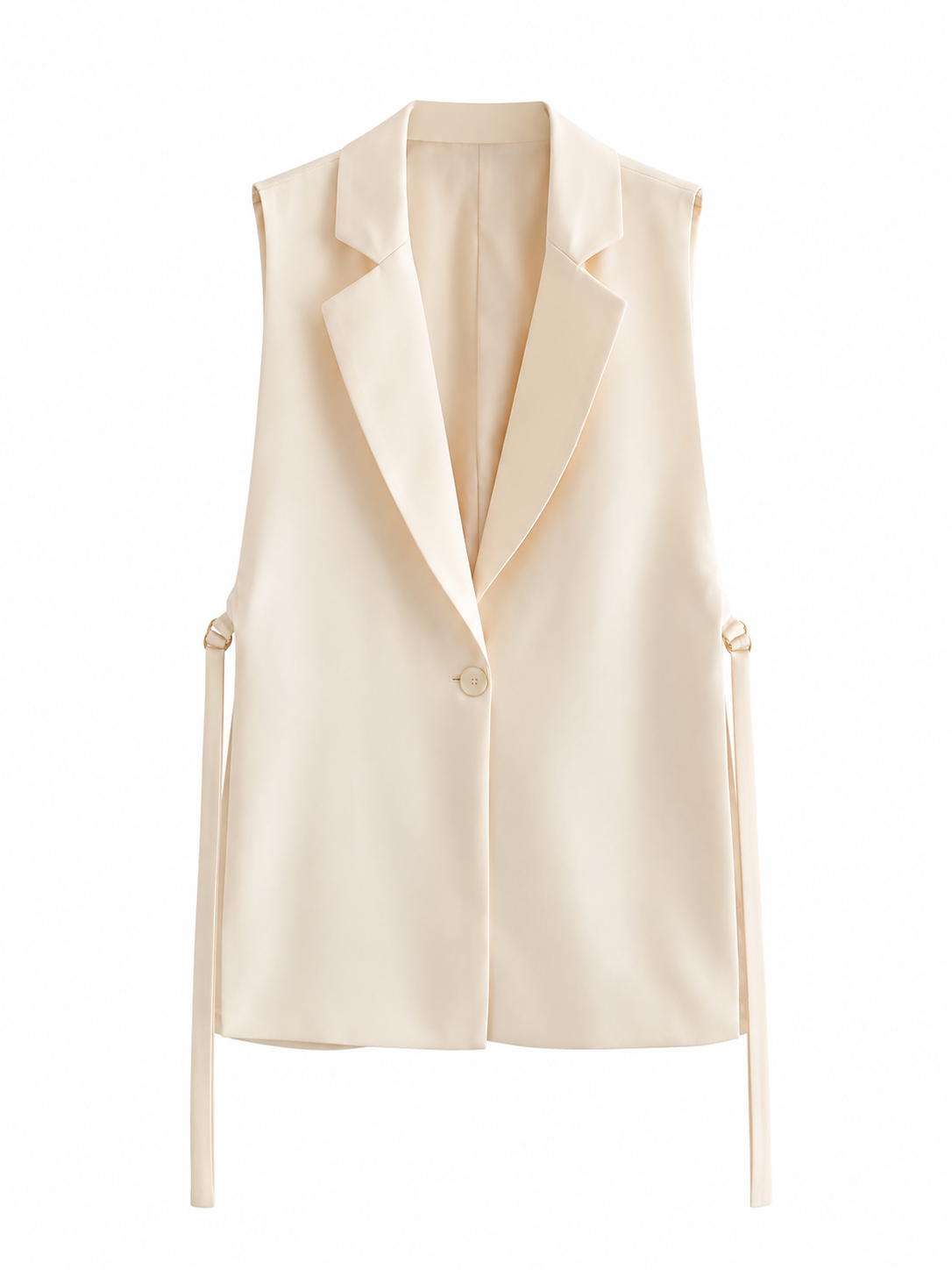 Damen Weste mit Knöpfen – Ärmellos & Elegant
