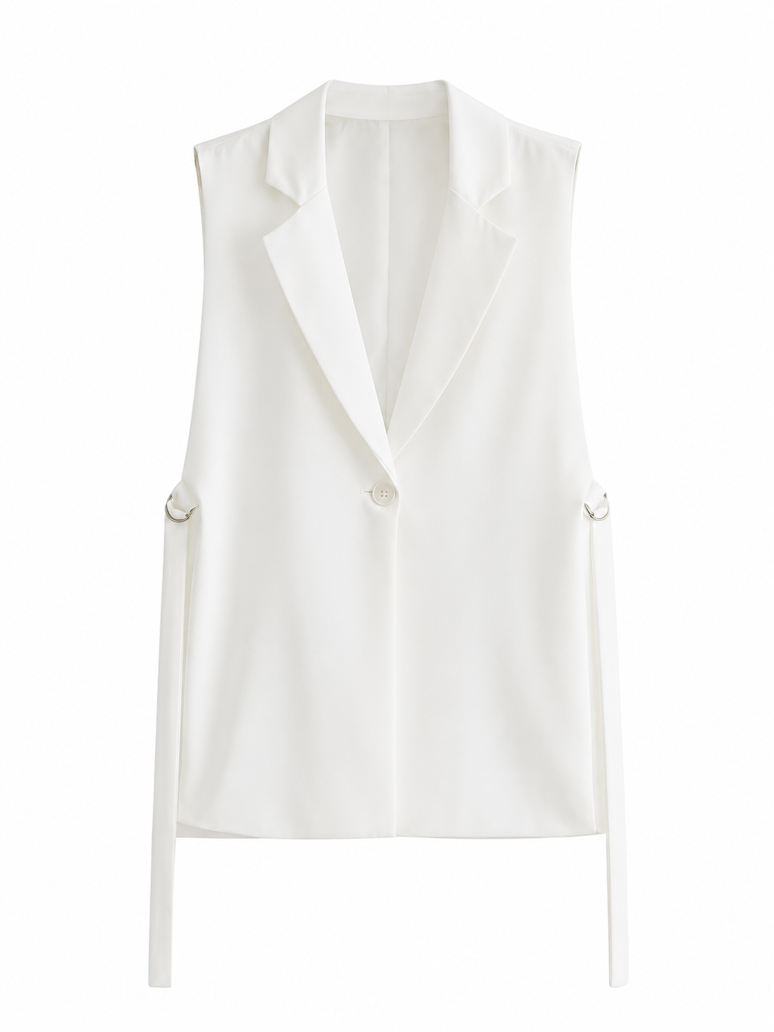Damen Weste mit Knöpfen – Ärmellos & Elegant
