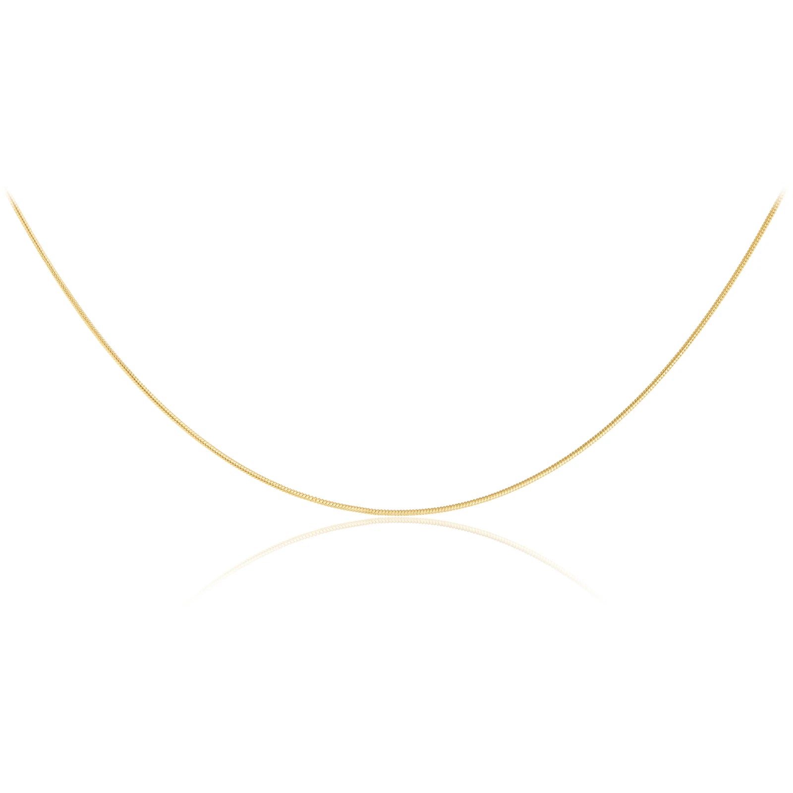 Luxuriöse 925 Sterling Silber Halskette mit Zirkonia – Damen Schlangenkette, 18K vergoldet oder platinbeschichtet