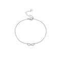 Damen Armband aus 925 Sterling Silber – Freundschaftskette vergoldet oder platinbeschichtet, elegant und minimalistisch