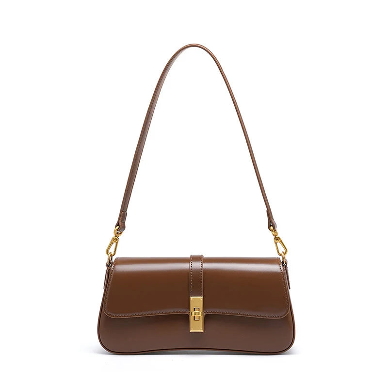 Damen Schultertasche aus Echtleder – Modern & Stilvoll – Crossbody