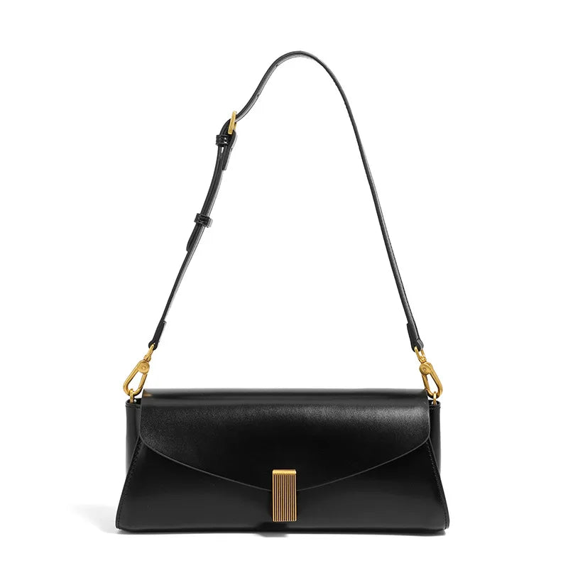 Damen Schultertasche aus Echtleder – Modern, Vielseitig & Stilvoll – Kompakte Handtasche