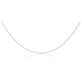 Luxuriöse 925 Sterling Silber Halskette mit Zirkonia – Damen Schlangenkette, 18K vergoldet oder platinbeschichtet