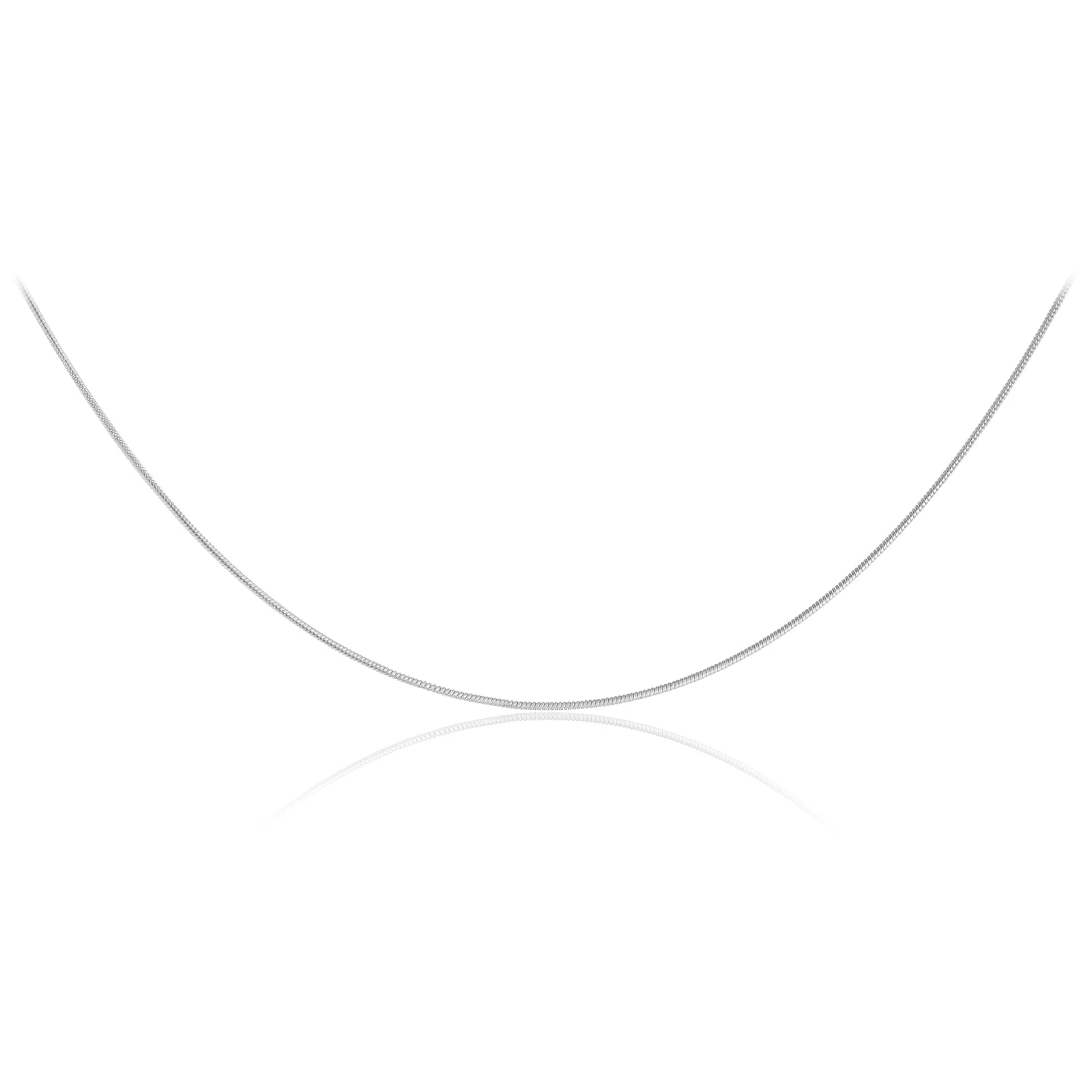 Luxuriöse 925 Sterling Silber Halskette mit Zirkonia – Damen Schlangenkette, 18K vergoldet oder platinbeschichtet