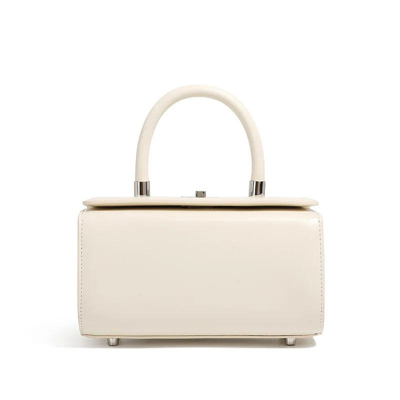 Summer Fashion Girls Simple Shoulder Slung Doctor Box Handbag Women Daily Commuting Crossbody Ladies Hand-held Small Square Bag