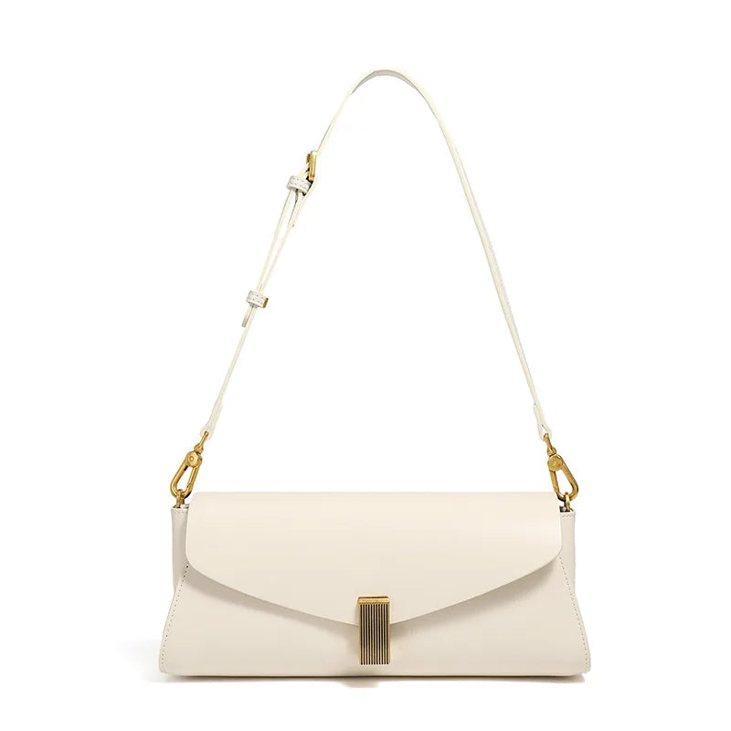 Damen Schultertasche aus Echtleder – Modern, Vielseitig & Stilvoll – Kompakte Handtasche