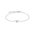 925 Sterling Silber Sternen Armband mit Zirkonia – Vergoldet oder platinbeschichtet, elegant & feminin