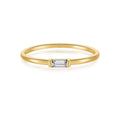 925 Sterling Silber Ring mit Klarer Zirkonia – Vergoldet oder Platinbeschichtet | Klassisch & Elegant