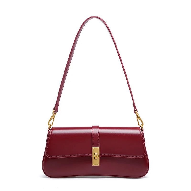 Damen Schultertasche aus Echtleder – Modern & Stilvoll – Crossbody