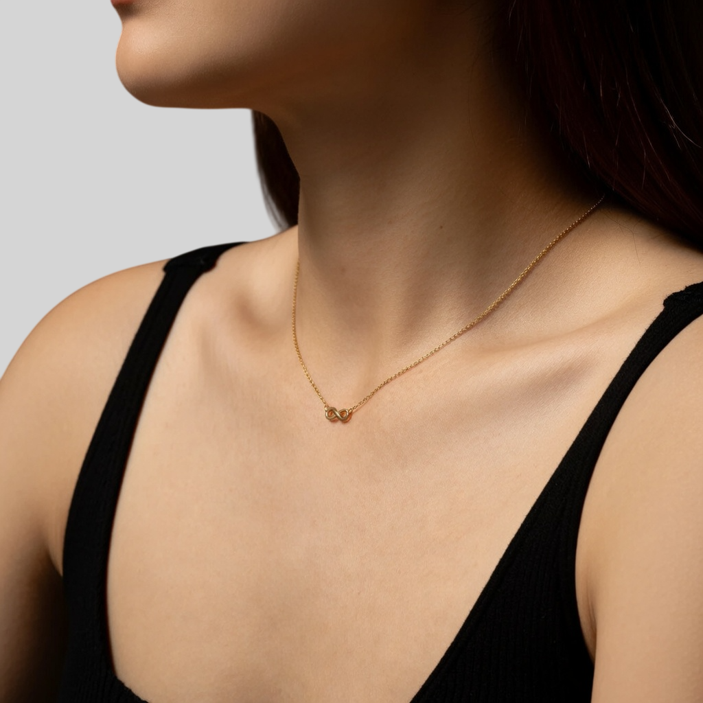 Freundschafts Halskette, vergoldet oder platinbeschichtet aus 925 Sterling Silber – Bedeutungsvolles Geschenk
