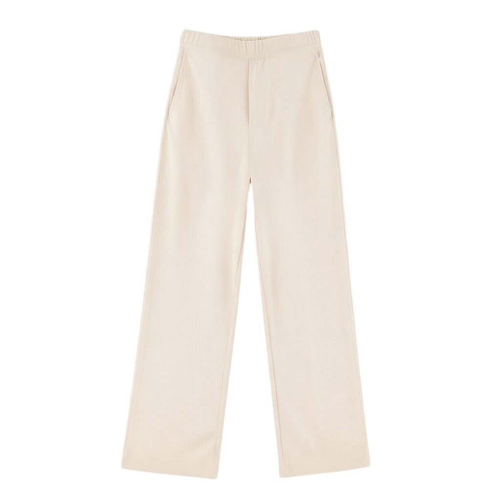 Elegante Damen Stoffhose – Wide Leg High Waist Hose